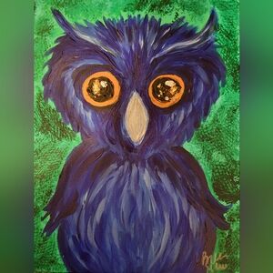 Comissioned BLUE OWLET